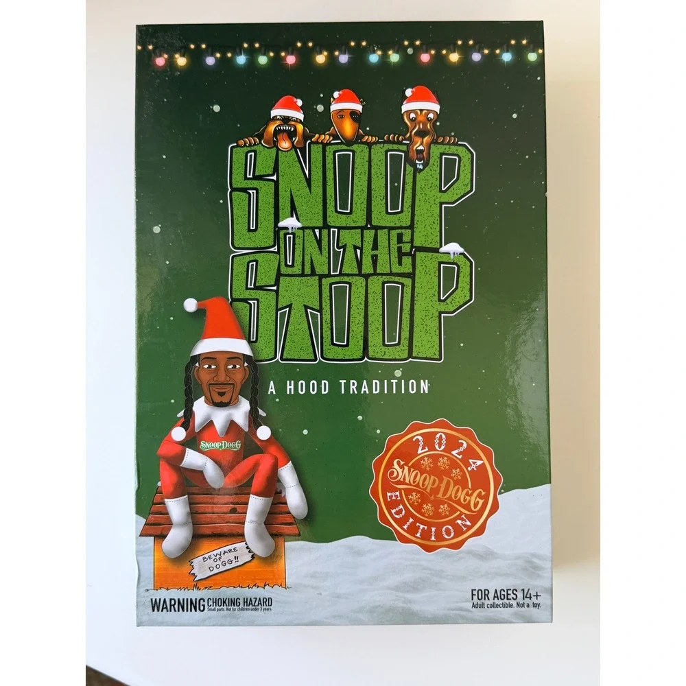 Snoop Dogg Snoop on‎ the Stoop Collectible OS Green Red 2024 Edition NWT